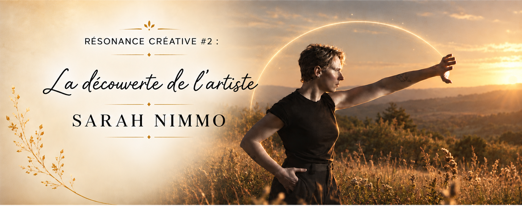 RÉSONANCE CRÉATIVE #2 : À la découverte de SARAH NIMMO